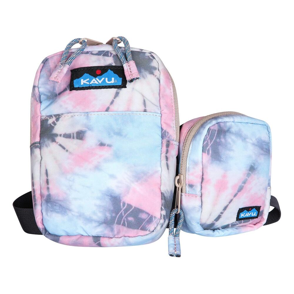 5156 Yorktown 2 N 1 Crossbody Pack Modular Lightweight Bag - Spiral Tie Dye
